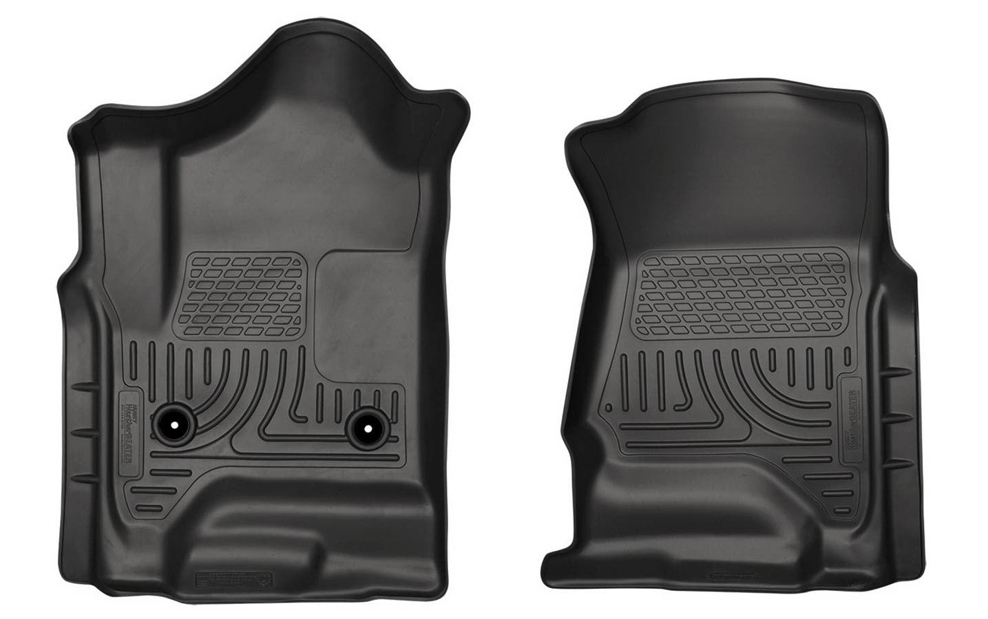 15- GM 2500HD Reg Cab Floor Liners Black