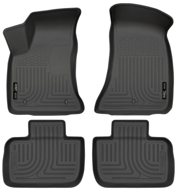 11- Dodge Charger Front /2nd Floor Liners Black