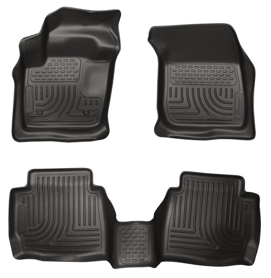13- Ford Fusion Front/ 2nd Floor Liners Black