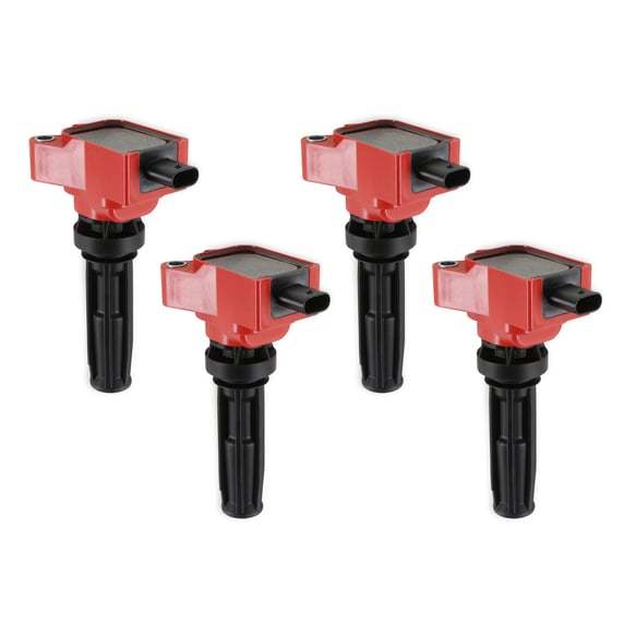 Coil Red Ford Eco-Boost 2.0L 4-Cylinder4-pack