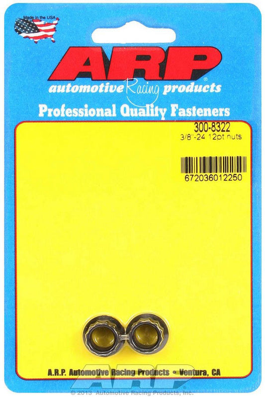 3/8-24 12pt. Nuts (2) 