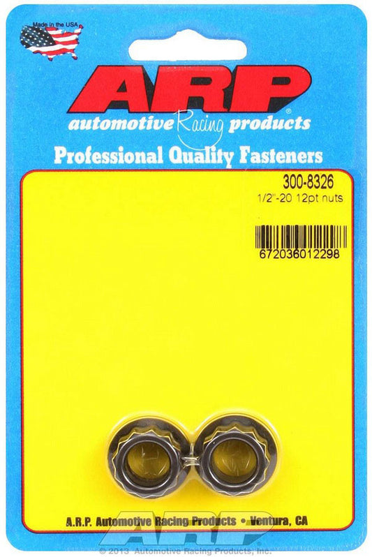 1/2-20 12pt. Nut (2pk) 