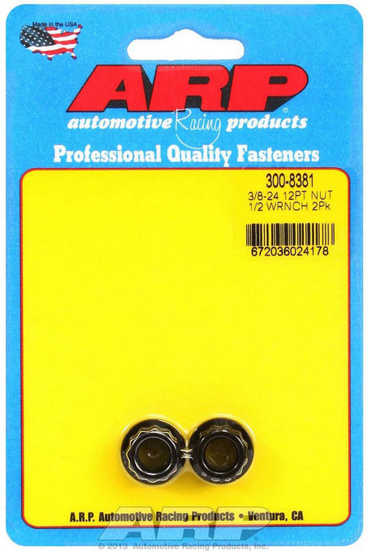 3/8-24 12pt. Nuts (2pk) 