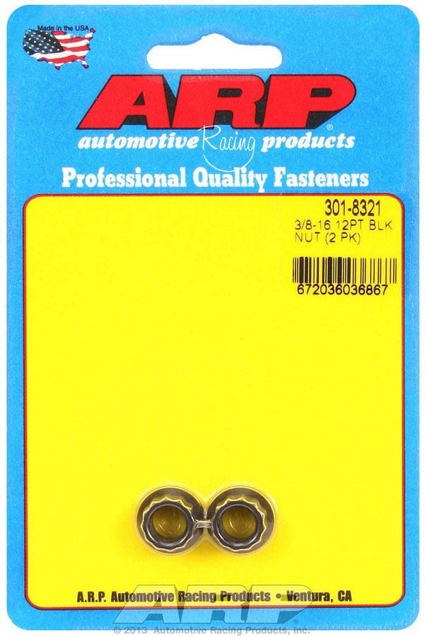 3/8-16 12pt Nut Kit 2pk 