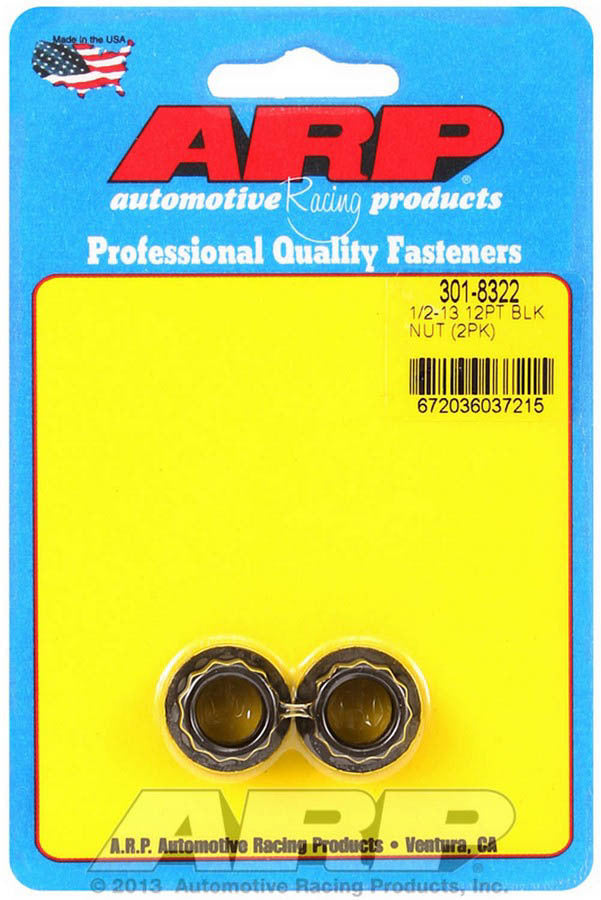 1/2-13 12pt Nut Kit 2pk 