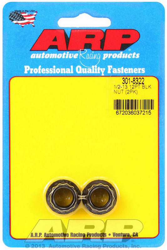 1/2-13 12pt Nut Kit 2pk 