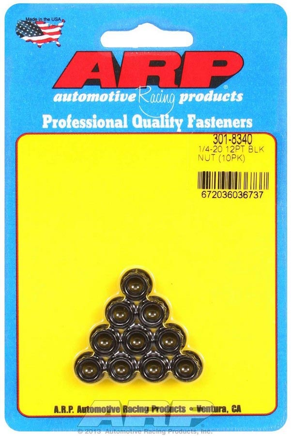 1/4-20 12pt. Nuts (10) 