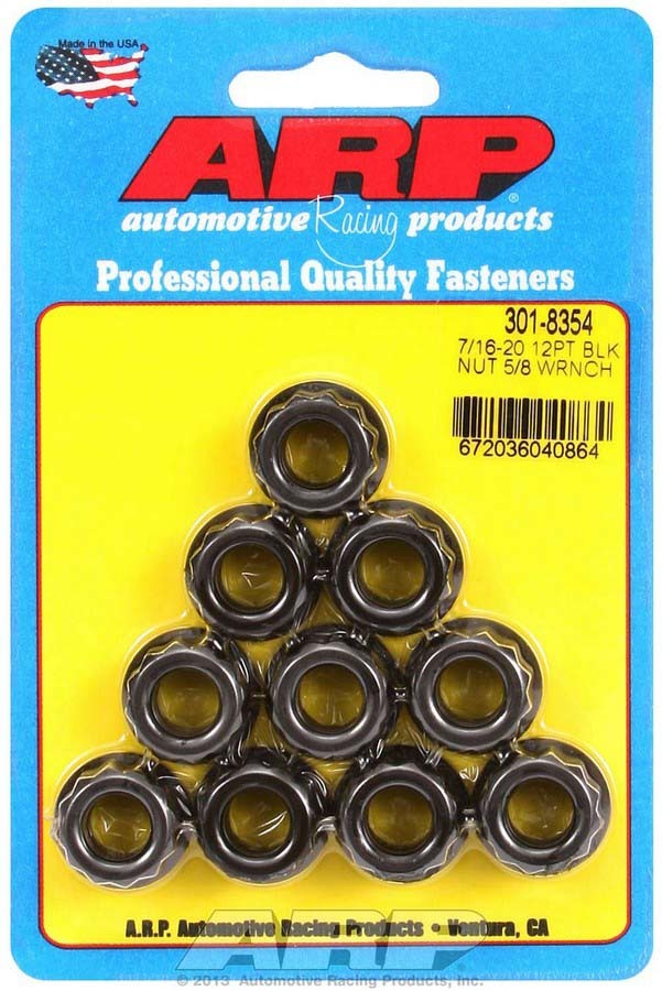 7/16-20 12pt. Nuts (10) 