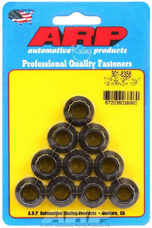 7/16-20 12pt Nuts (10pk) 