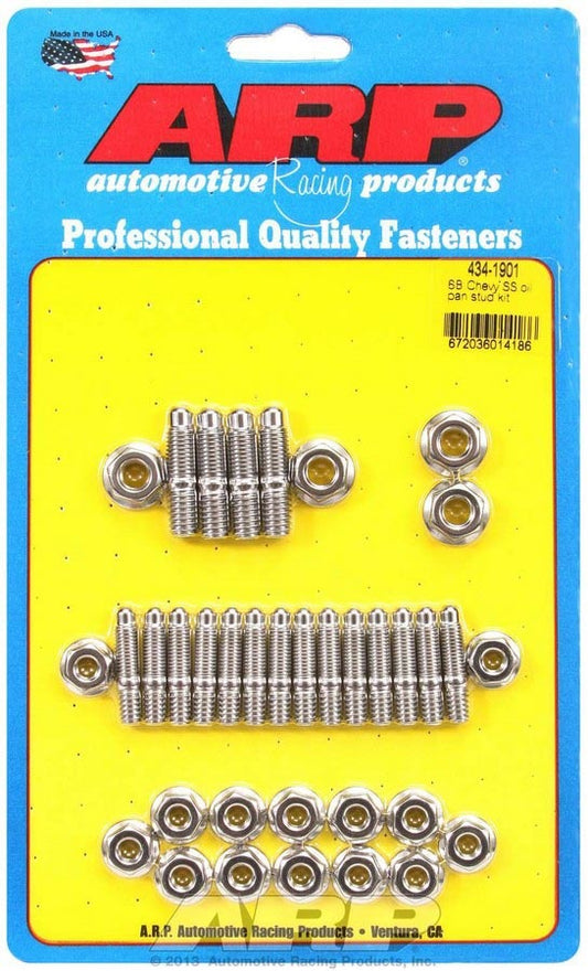 SBC S/S Oil Pan Stud Kit 