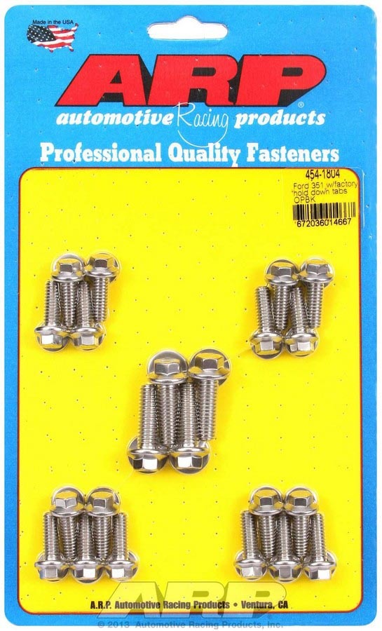 SBF Oil Pan Bolt Kit 