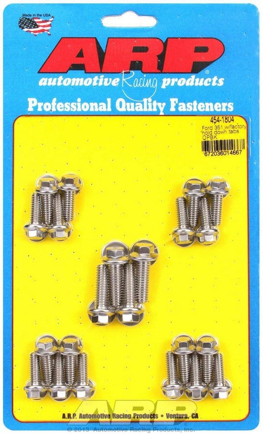 SBF Oil Pan Bolt Kit 