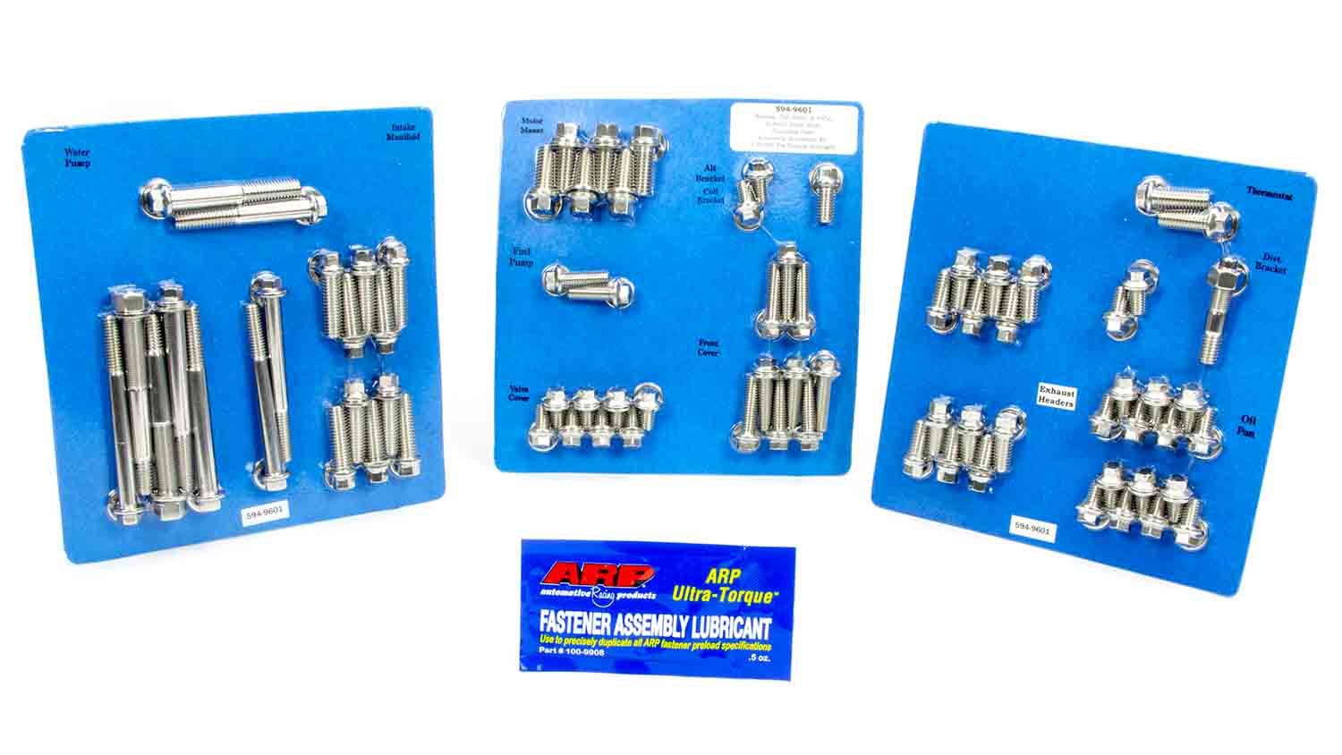 Pontiac S/S Complete Engine Fastener Kit 6pt.