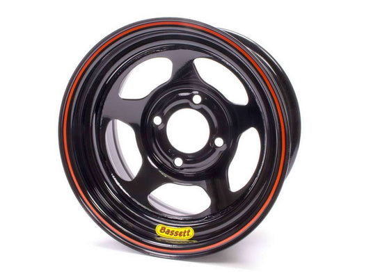 13x7 4.50in Black Rolled 