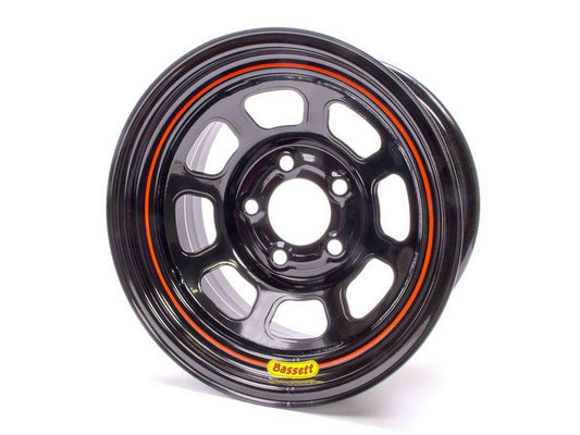 15x8 5x5 Black Spun 