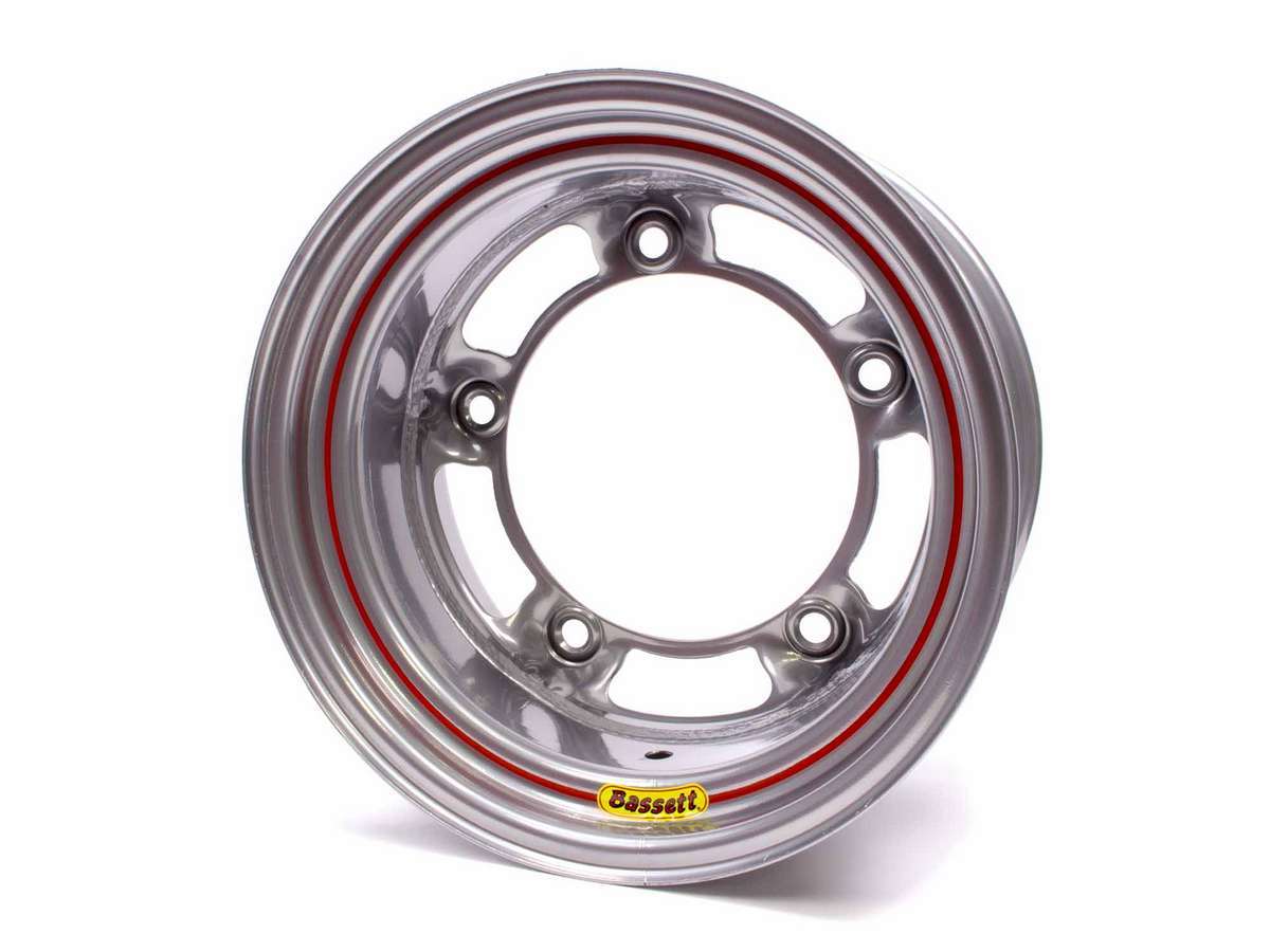 15x8 W/5 Silver Spun 