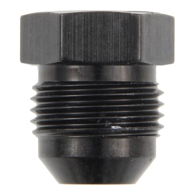 #10 AN Plug Black 