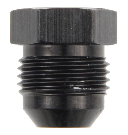 #12 AN Plug Black 