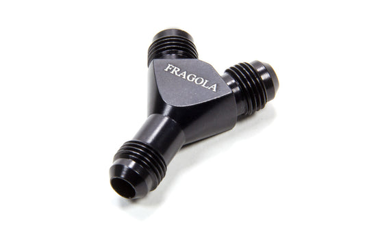 6an Y-Male Fitting Black 