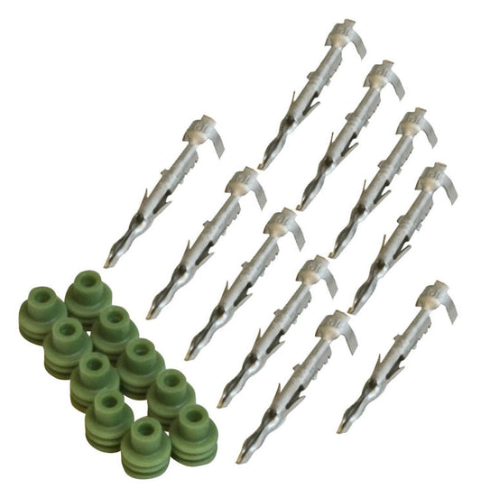 10 Male Pins And Seals 