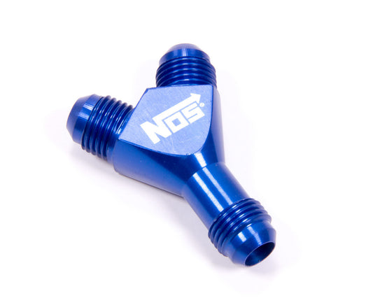 6an 'Y' Fitting  Blue 